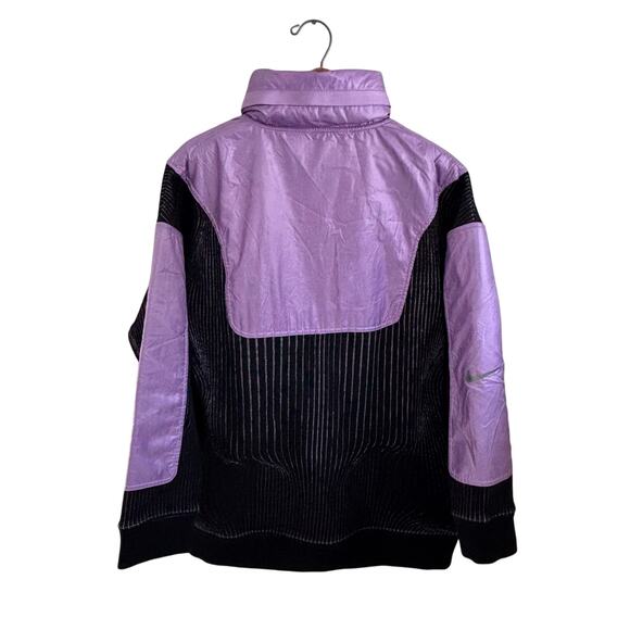 Nike Women's City Ready 1/4-Zip Training Jacket Violet and Black Athletic XS - Picture 12 of 12
